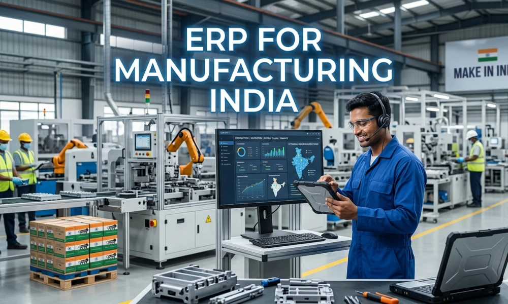 Best ERP for Manufacturing in India