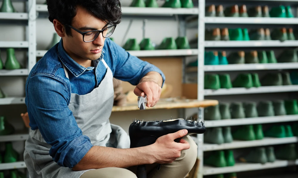 ERP software for leather and footwear manufacturing India